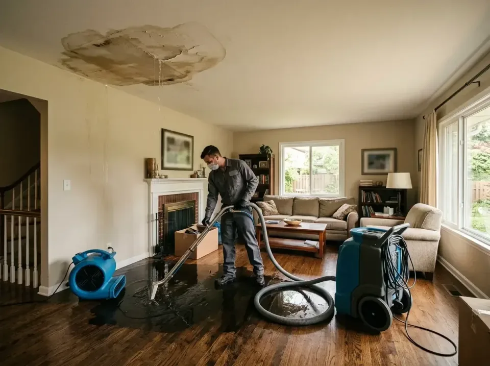 attic-pipe-burst-ceiling-drip-008 — frequently asked questions, Water Damage Restoration & Carpet Care in Hide-A-Way Lake, MS